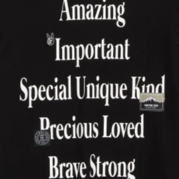 NWT Sometime Soon Kids' Unique Graphic Tee - Size 6 Youth - Picture 2 of 2